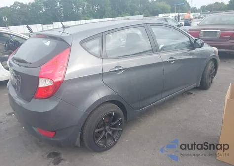 2012 Hyundai Accent Gs из США, поврежденный, VIN KMHCT5AE1CU026434